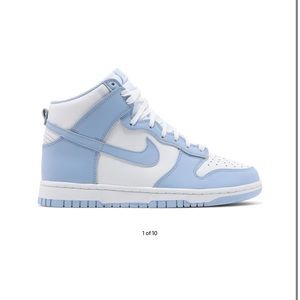 Nike Dunk High 'Aluminum' Baby Blue
